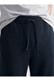 Ozmarka New Season Navy Blue Regular Fit Men's Sweatpants - 3
