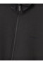 Anthracite Mock Neck Men's Zippered Sweatshirt - 7