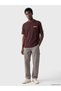 Xside Plum Crew Neck Printed 2 Thread Men's T-Shirt - 2