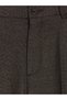 Özmarka New Season Brown Regular Fit Men's Trousers - 7