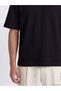 Vizyon New Season Black Crew Neck Men's T-Shirt - 3