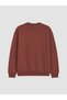 Özmarka New Season Brown Crew Neck Men's Sweatshirt - 6