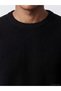 Ozmarka New Season Black Crew Neck Men's Knitwear Sweater - 3