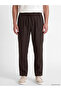 Özmarka New Season Brown Regular Fit Men's Trousers - 2