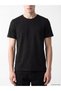 Peak New Season Black Crew Neck Men's T-Shirt - 3