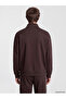 Stand Collar Printed Men's Sweatshirt - 4