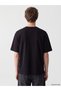 Peak New Season Black Crew Neck Men's T-Shirt - 4