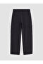 Özmarka New Season Black Baggy Fit Men's Cargo Jean Trousers - 6