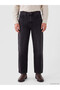Özmarka New Season Black Extra Loose Fit Men's Jean Trousers - 2