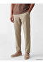 Vizyon New Season Brown Slim Fit Men's Pleated Trousers - 2