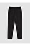 Özmarka New Season Black Regular Fit Men's Trousers - 7