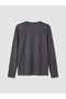 Crew Neck Long Sleeve Men's T-Shirt - 7