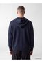 Indigo Hooded Men's Knit Sweater - 4
