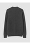 Vizyon New Season Anthracite Regular Fit V-Neck Men's Knitwear Cardigan - 7