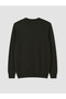 Vizyon New Season Green Crew Neck Men's Knitwear Sweater - 5