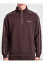 Stand Collar Printed Men's Sweatshirt - 3