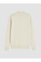 Vizyon New Season Beige Polo Collar Men's Knitwear Sweater - 5