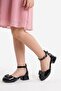 Girl's Daily Heeled Evening Dress Shoes Black