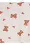 Özmarka New Season Ecru Crew Neck Girls' Pajama Set - 6
