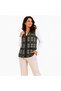 Women's Ethnic Patterned Buttoned Knitwear Vest - 3