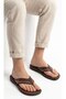 Flip Flops Beach Slippers Non-Slip Sole Brown Summer Stylish - 3