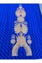 Embroidered Velvet Dress Fabric 300X150Cm 008 - 2
