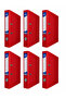 10 Pieces Narrow Plastic Folder A4 Folder - 3