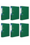 8 Pieces Narrow Plastic Folder A4 Folder - 3