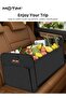 Car Trunk Organizer and Storage, 60*37*31cm, Collapsible Multi-Compartment Pockets, Waterproof - 6