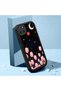 Realme C25/C25S Compatible Romantic Night Sky Pink Tulip Full Printed Silicone Case, Flexible Impact Protection