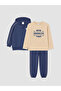 Blue Nyc Printed Baby Boy Set 3-Piece - 3