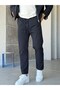 Tech Fabric Zippered Jacket and Pants Set M- Dark Navy Blue - 4