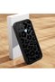 Black Leopard Case Compatible with Realme C21Y/C25Y, Suitable for Everyday Use