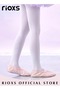 Girls 3 Pairs Ballet Dance Footed Tights, Ultra Soft School Students Tights, Ballet Tight Leggings F - 6