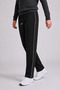 Men's Black Hooded Baggy Fleece-Lined Sweatpants, Thick Wide Cut, Comfortable Fit