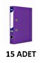 15 Pieces Narrow Plastic Folder A4 Folder