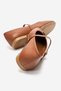 Vianne Taba Genuine Leather Women's Ballerinas with Buckle Detail - 4