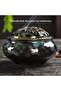 Ceramic Incense Burner with Holder, Decorative Holder for Sticks & Cones and Tablets, Ash Catcher for Home Fragrance, Bakhoor, Meditation & Aromatherapy - 4