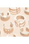 Zuma Metal Gray Colored Multi-Toe Ring Set (12-Piece) - 3