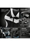 112-122cm Height Adjustable Black White Gaming Chair, Ergonomic Full Spine Support Gaming Chair with Retractable Footrest for Gamers & Remote Workers - 7