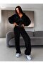 طقم مزدوج بتفاصيل مطرزة - 7