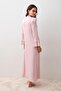 Long Sleeve Buttoned Lycra Viscose Nightgown - 5