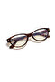 Tessablue Light Protection Screen Glasses 50 Retractable Cat Eye Leopard Pattern Computer Glasses Blue Block - 3