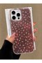 iPhone 14 Pro Compatible (Internally Printed) Shiny Patterned Soft Transparent Glossy Phone Case