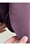 Şahnaz Shirt and Tie-Up Pants Set-Gs376 Plum - 5