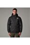Quest Insulated Black Hooded Collar Men's Coat - 2