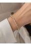 Non-Tarnishing Gold Color Women's Steel Bracelet - 3
