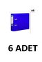 6 Pieces Telegraph A5 Plastic Folder Wide Telegraph Folder