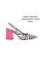 Sloved Toe, Open Back, Large Buckle, 7cm Coated Heel, New Season - 2