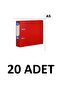 20 Pieces Telegraph A5 Plastic Folder Wide Telegraph Folder